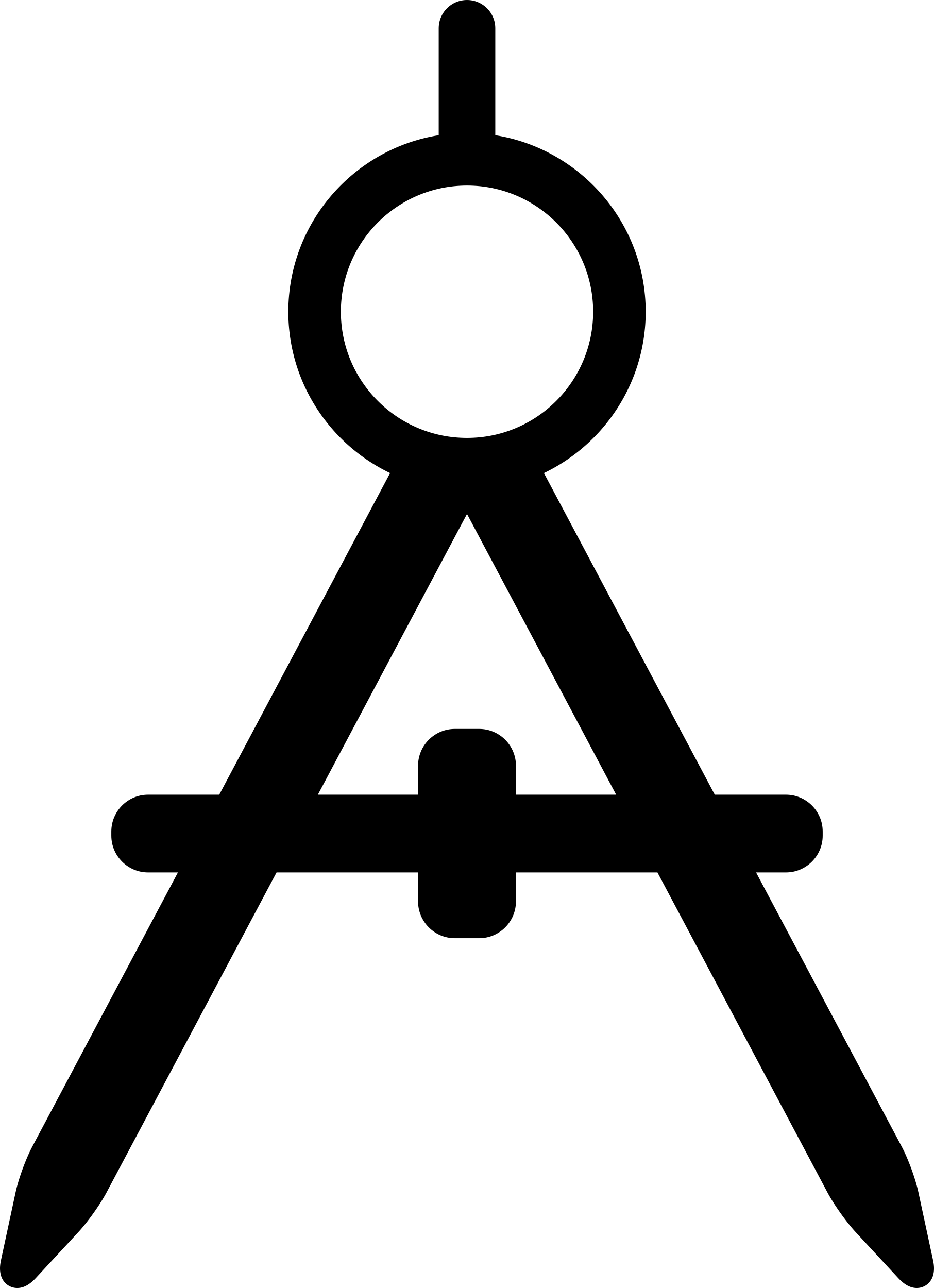 Drawing Compass Contour Svg Vector Free Vectors